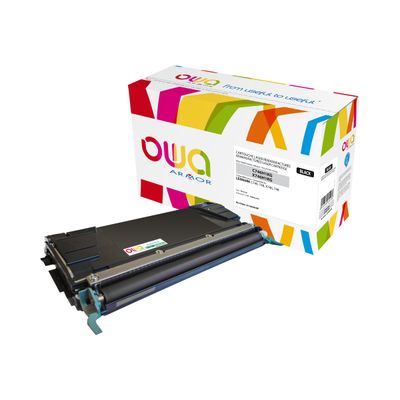 Cartouche laser compatible Lexmark C746H1KG - noir - Owa K15850OW