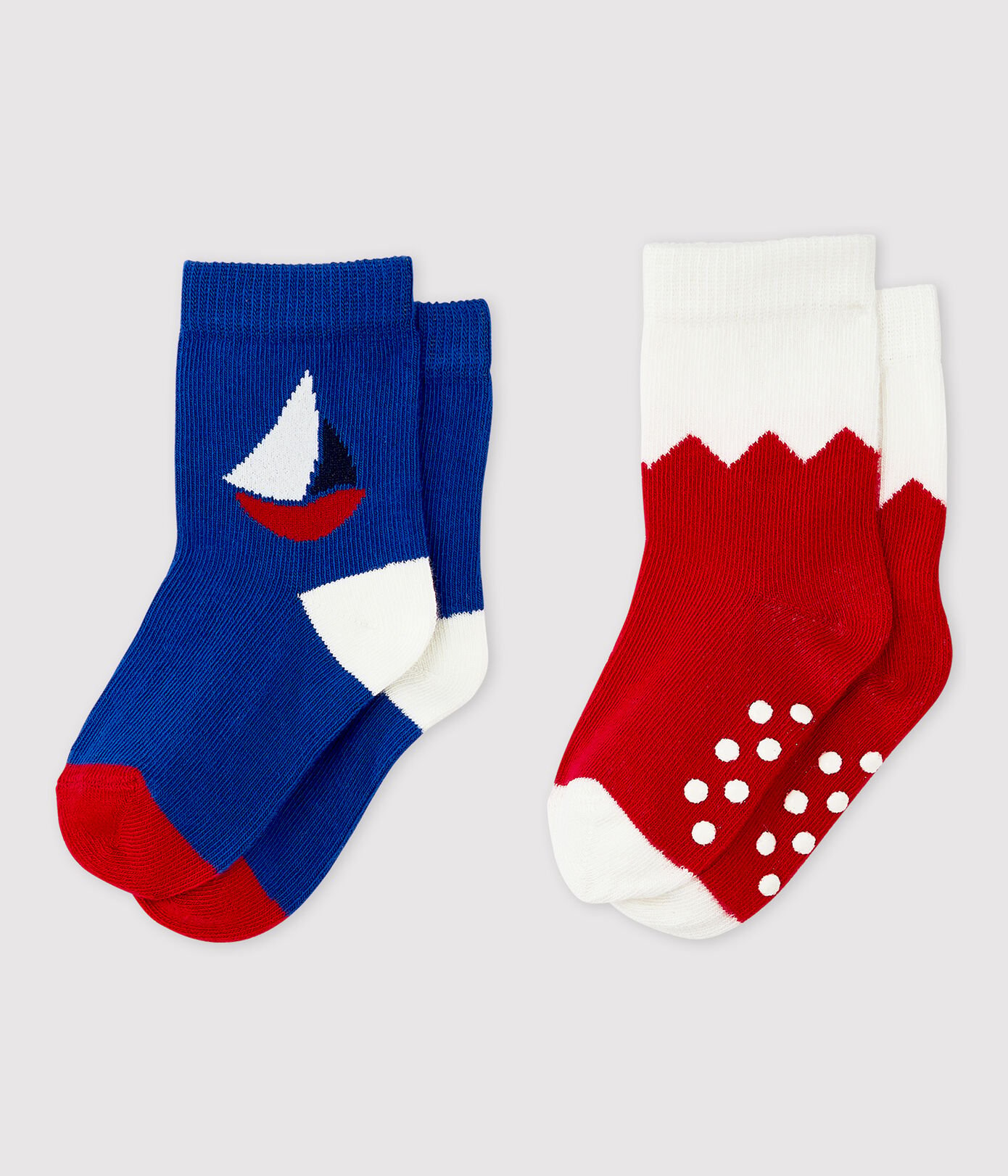 Lot de 2 chaussettes à motif bébé garçon