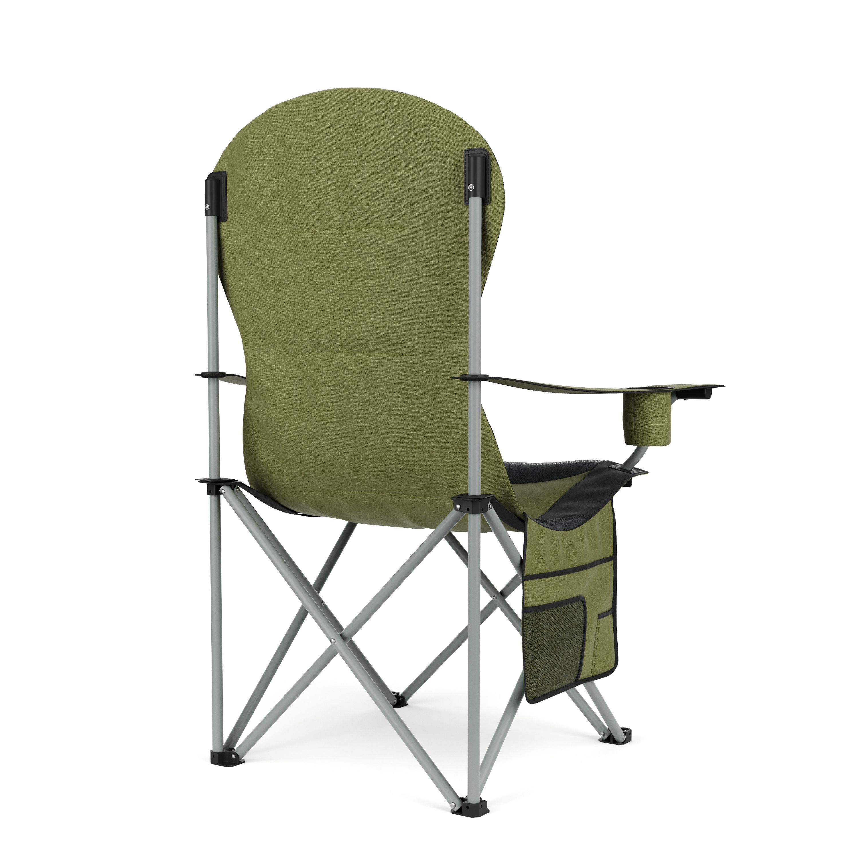 Campingstuhl CORA khaki/schwarz