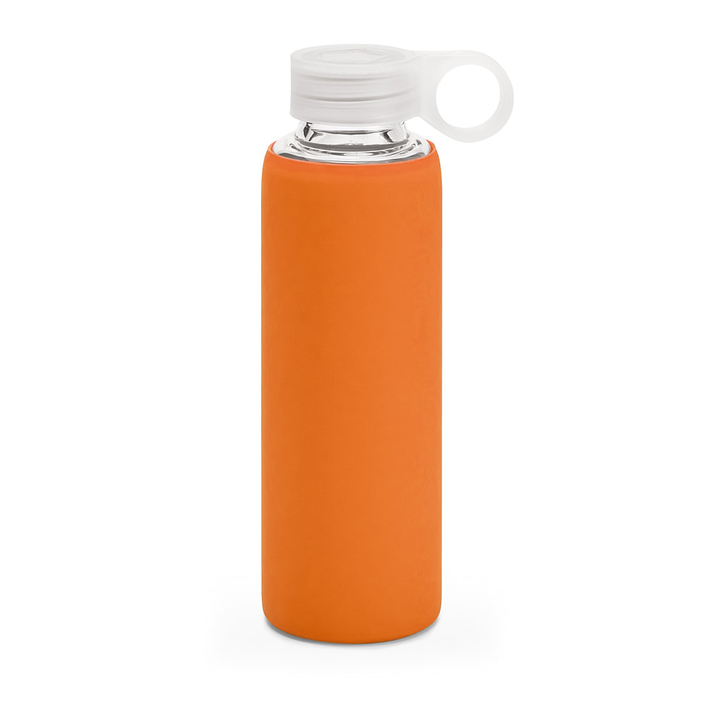 hi!dea 94668 - Bouteille de sport en verre borosilicate 380 ml