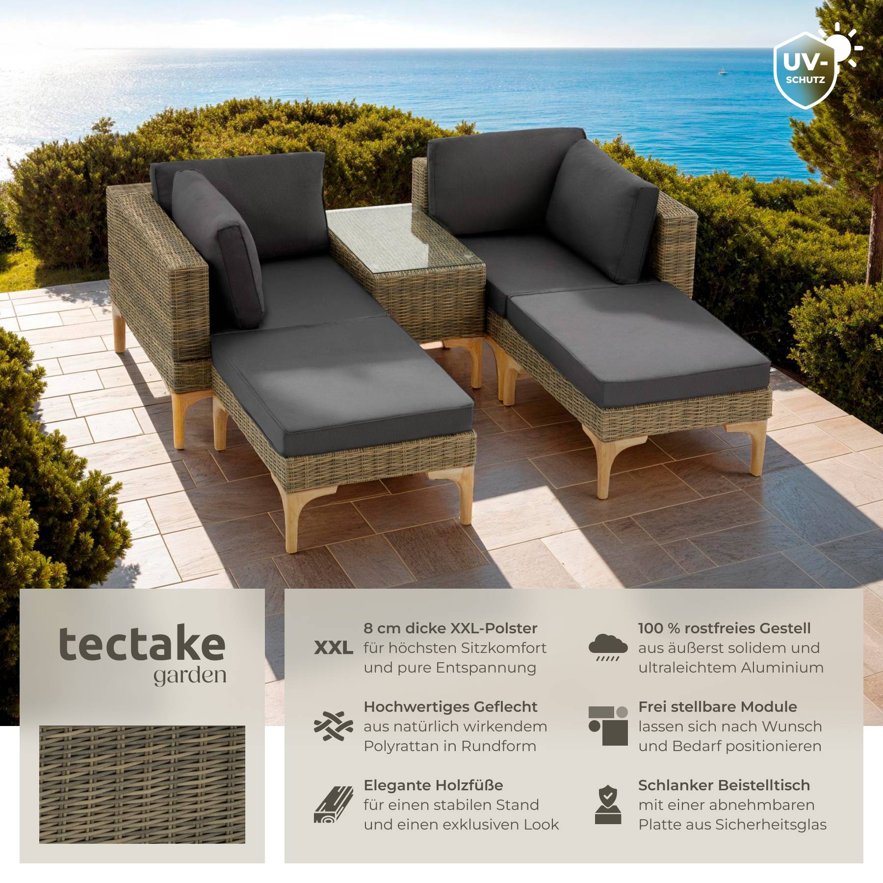 Rattan Lounge Bellaria