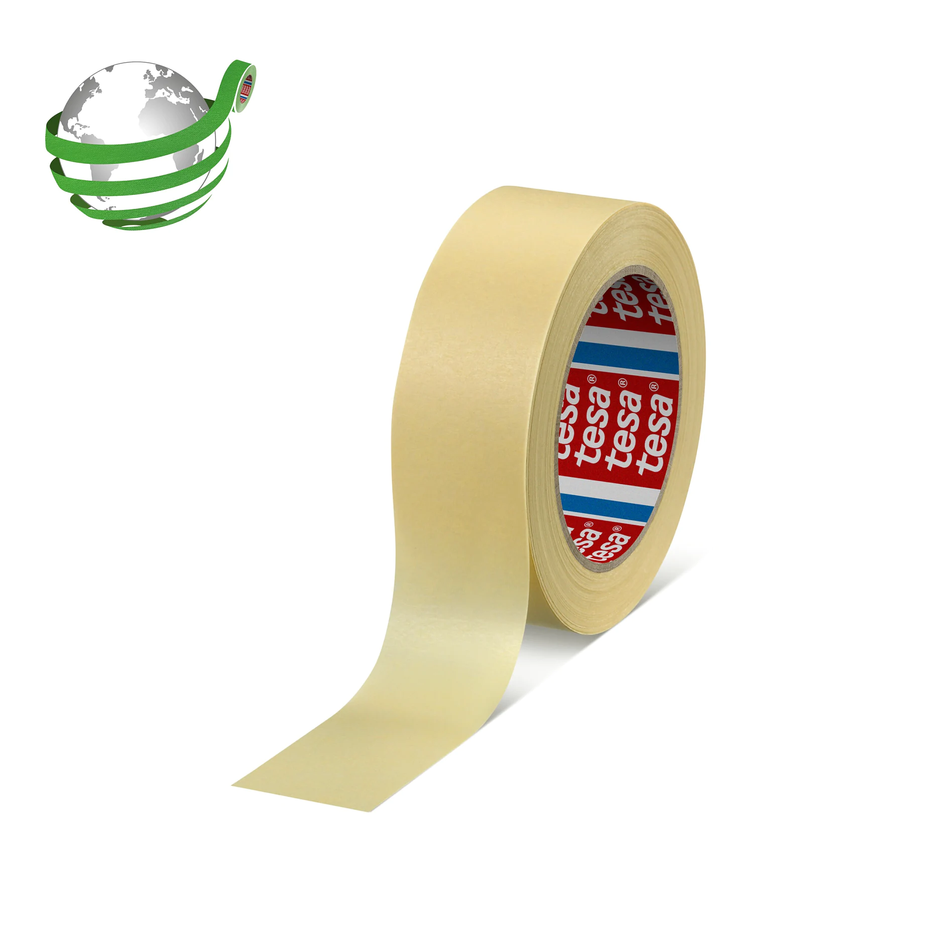 (15mmx50m) Basic Malerband Gekrepptes Abdeck Klebeband Bastel Tape (04323-00005-00) - Beige