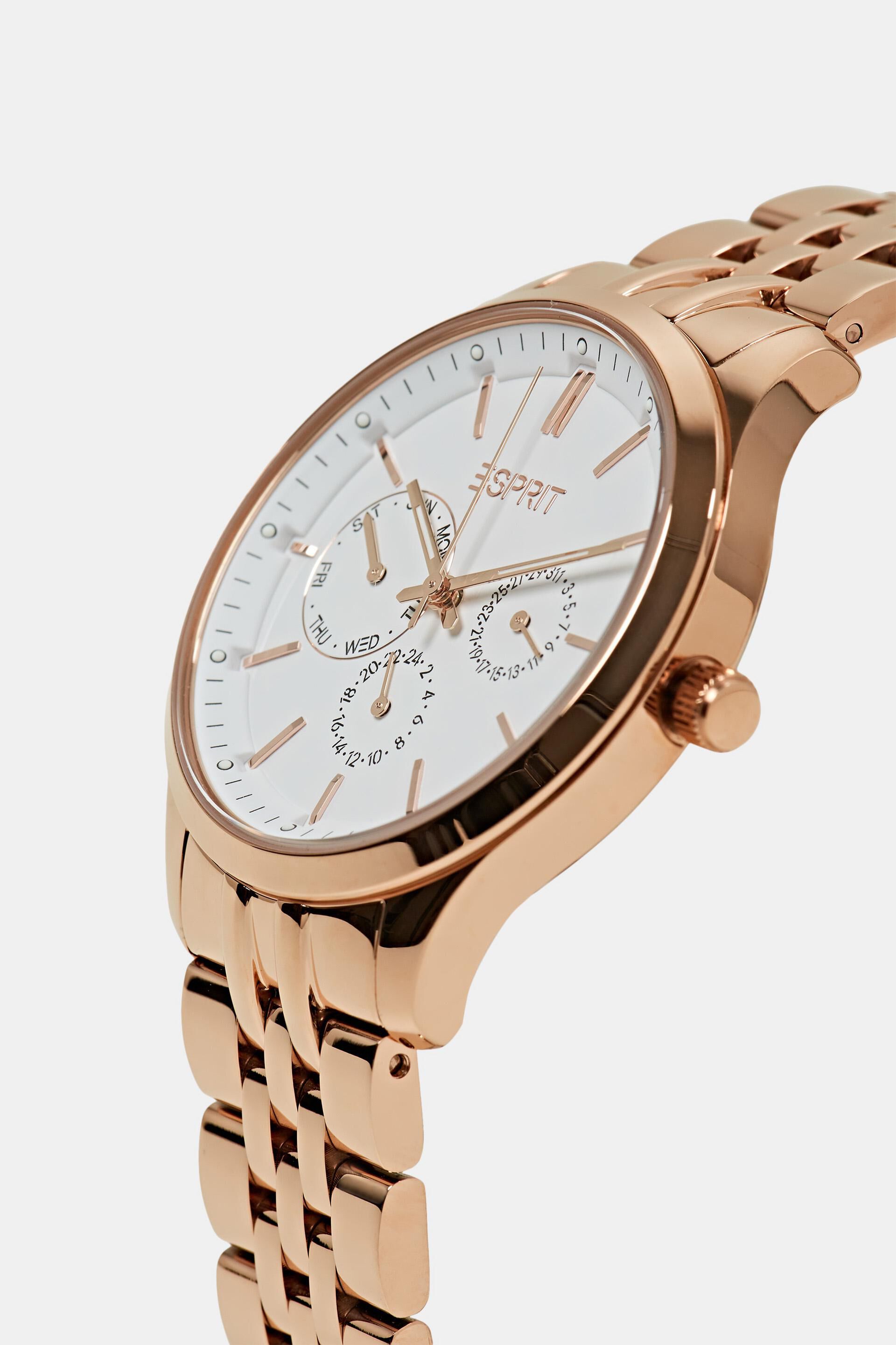 Montre multifonction à bracelet à maillons