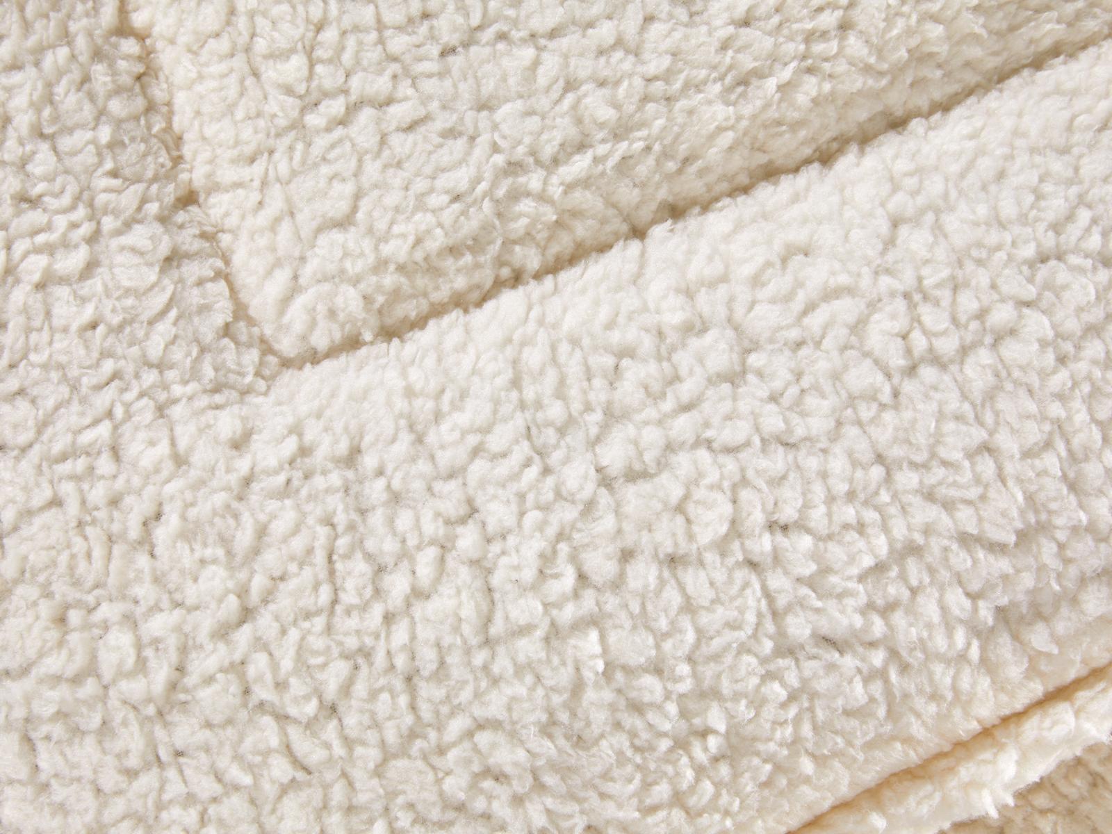 Biberna Lammflor-Optik Steppbett - 135x200cm