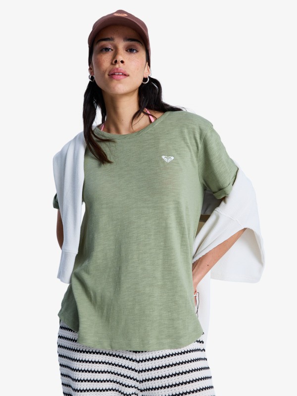 Oceanwave Regular Emby T-shirt à manches courtes Vert Femme
