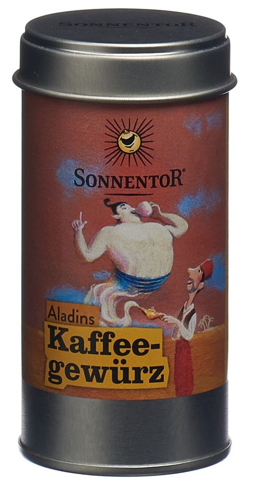 SONNENTOR Aladins Kaffeegewürz<br>35 g, Streudose, BIO