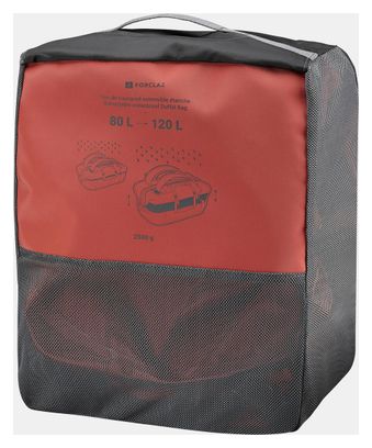 Sac d'Expédition Forclaz Duffel 900 Extend WP 80-120L Rouge