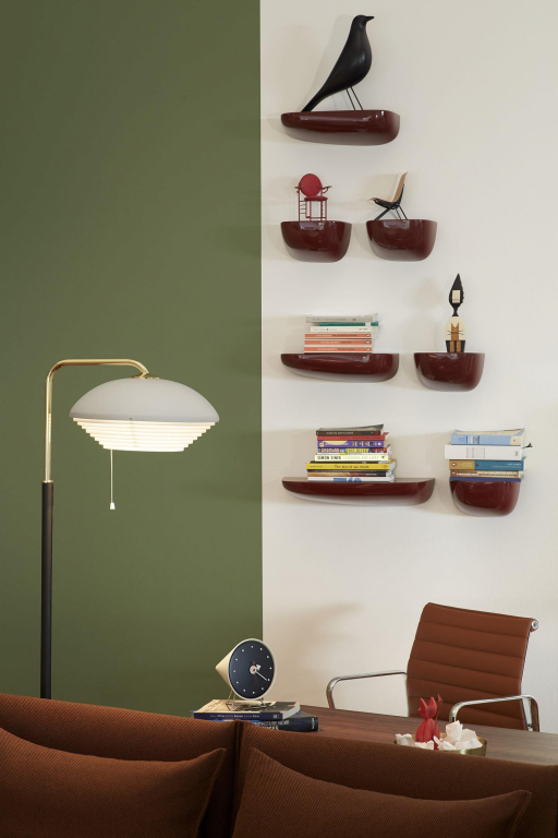 Vitra Corniches wandplank zwart large