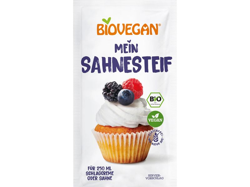 Biovegan Rahmhalter Bio  Sahnesteif 3 x 6 g Bio Sahnesteif – Rahmhalter