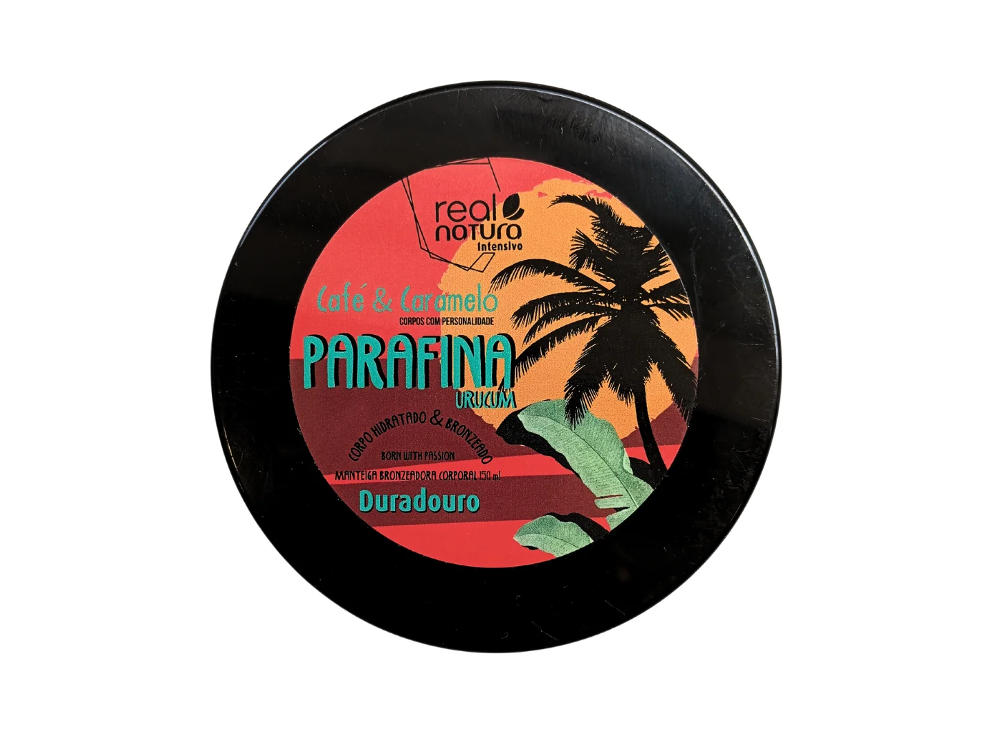 PARAFINA BRONZEAD REAL NATURA CAFÉ E CARAMELO 150ML