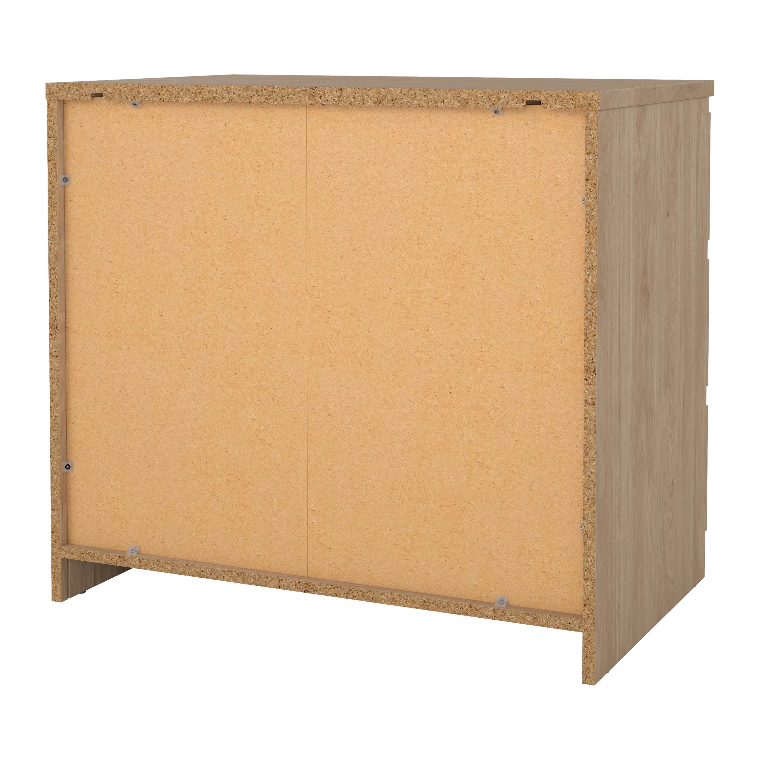 by fonQ basic Slide Ladekast - 3 lades - Eiken