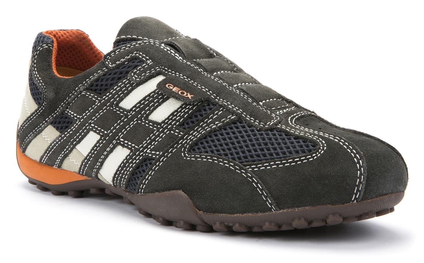 Geox Slip-On Sneaker »UOMO SNAKE«  Freizeitschuh, Slipper mit Geox Spezial Membran