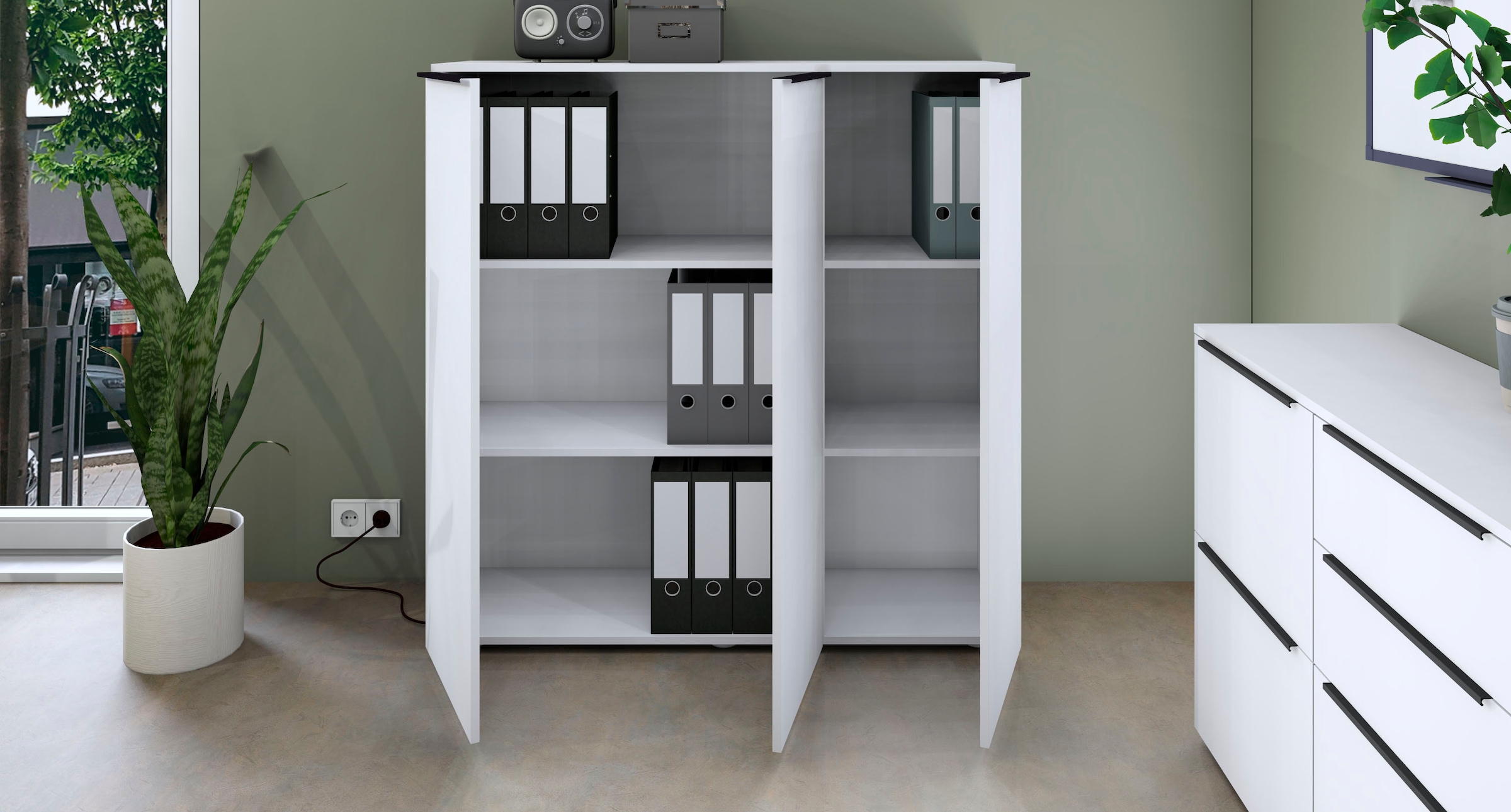 borchardt Möbel Aktenschrank »Tom« Breite 114 cm,  Mehrzweckschrank