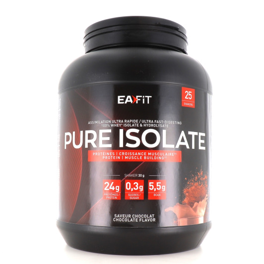 Eafit Pure Isolate protéines en poudre - Prise de masse musculaire