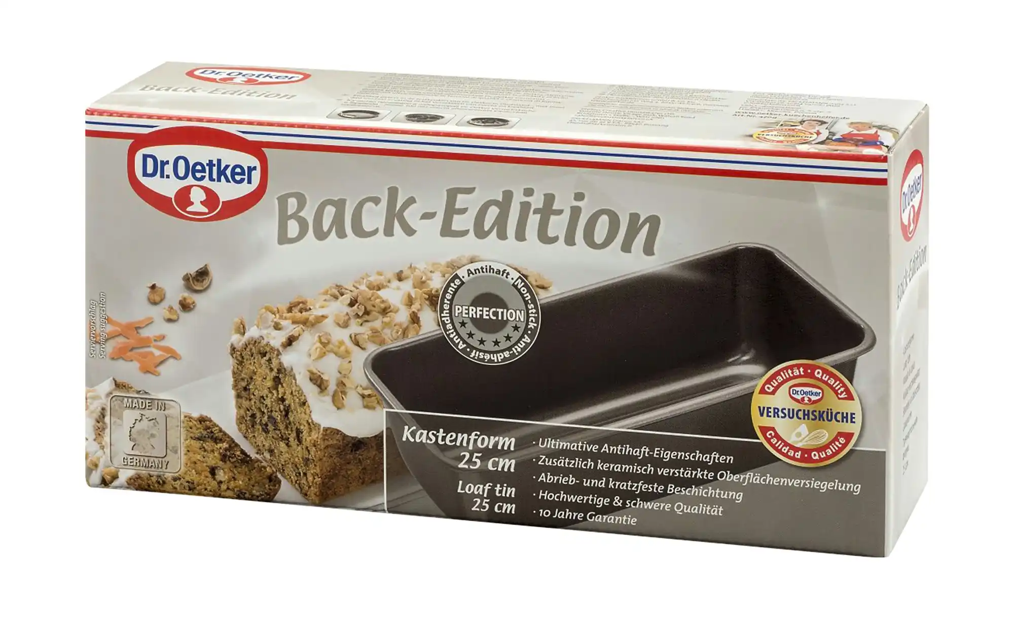 Dr. Oetker Kastenform Back-Edition