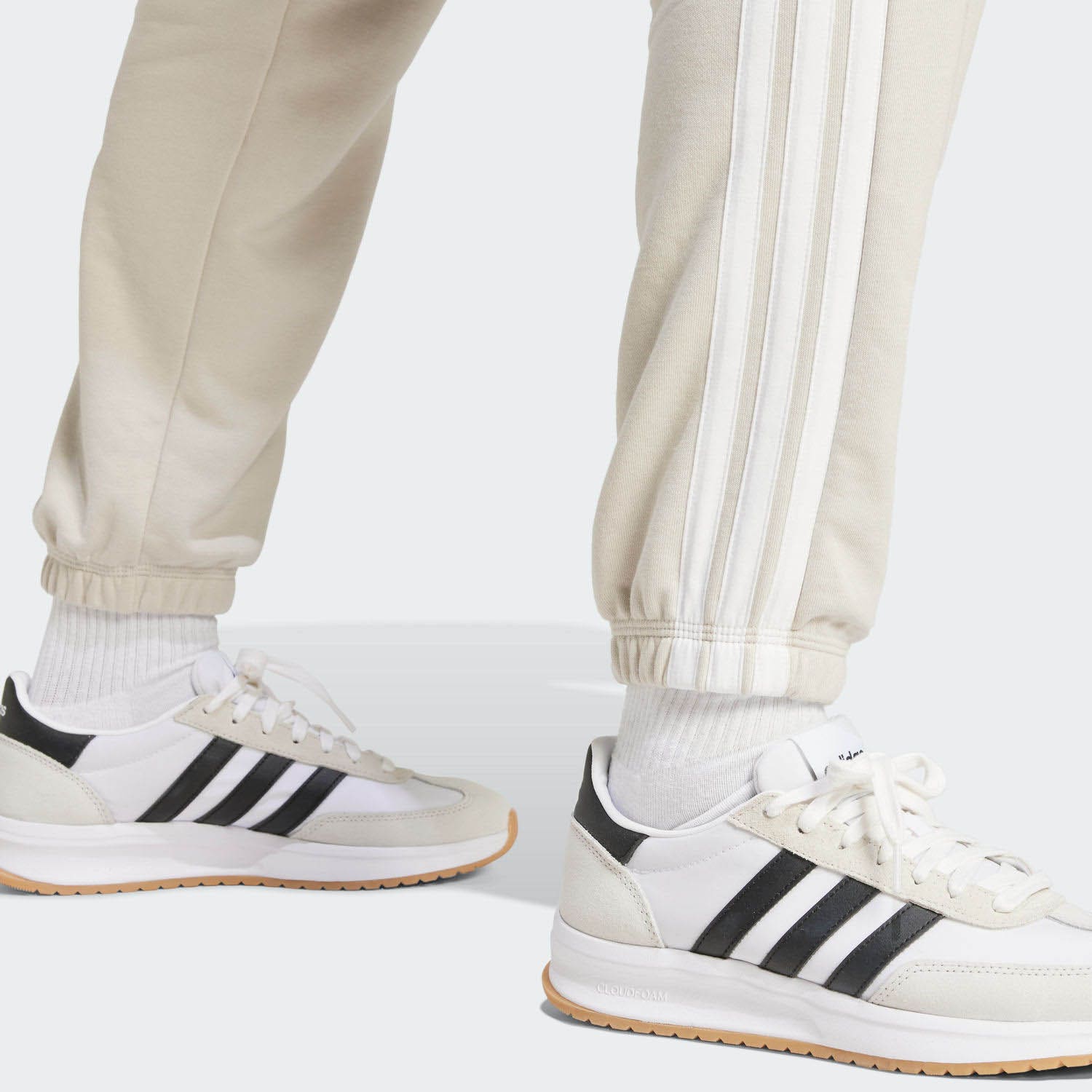 adidas  Essentials 3-Stripes French Terry Cuffed Joggingbroek