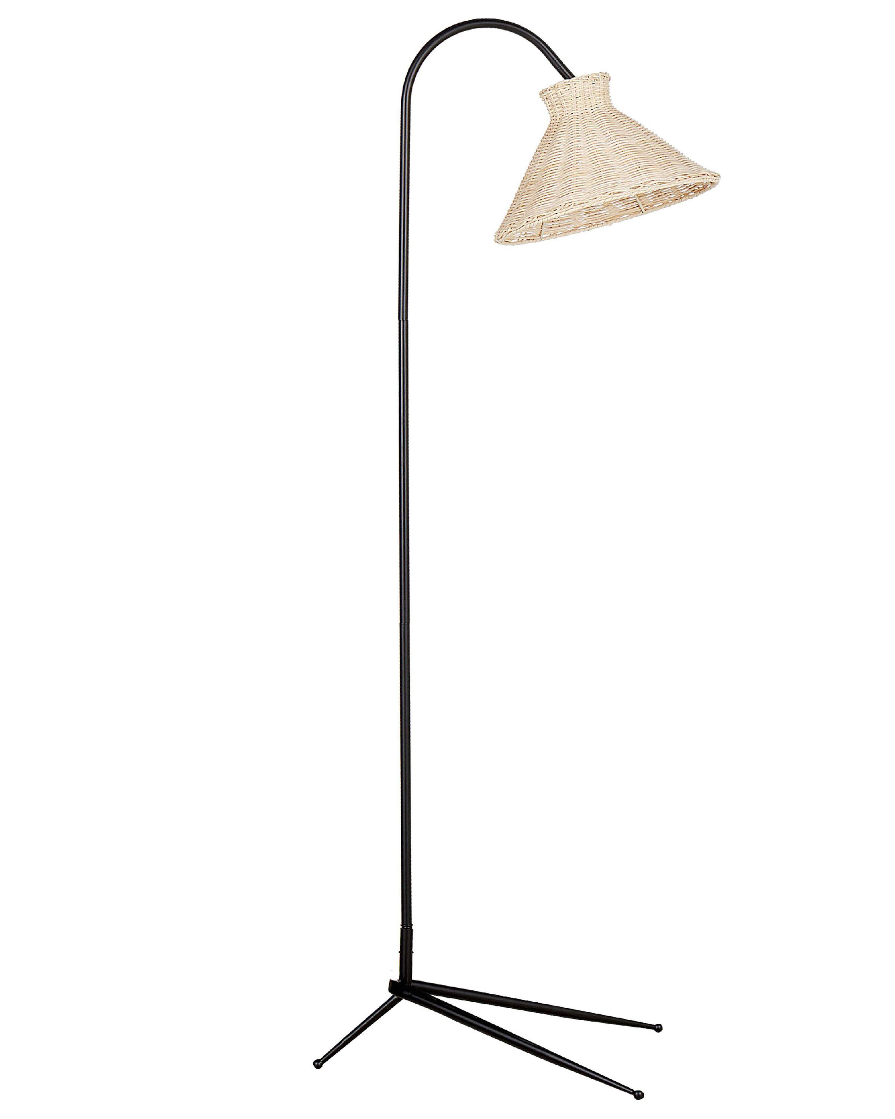 Staande lamp KERIAN Rotan Natuurlijk