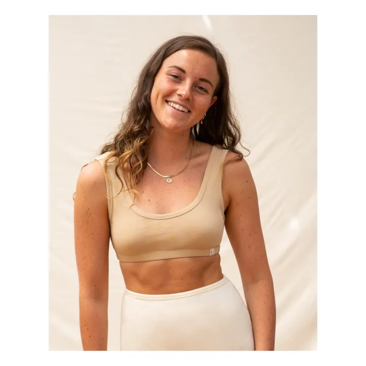 Matona Brassière Coton Bio - Collection Femme  | Poudre