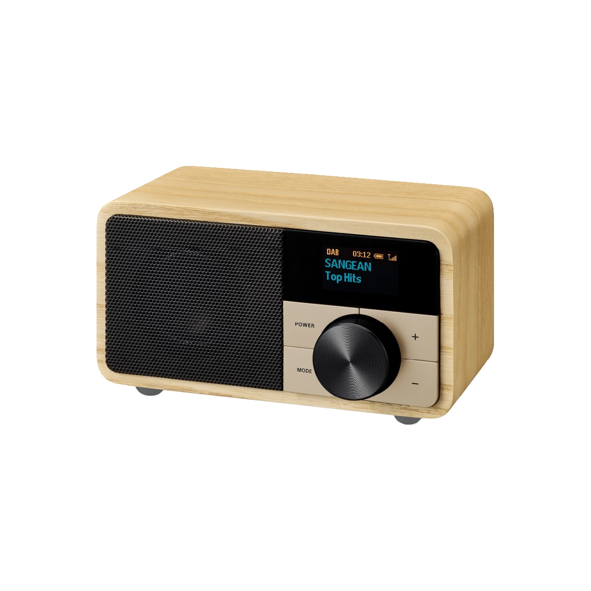 Sangean DDR-7 digitalradio (naturlig tre)