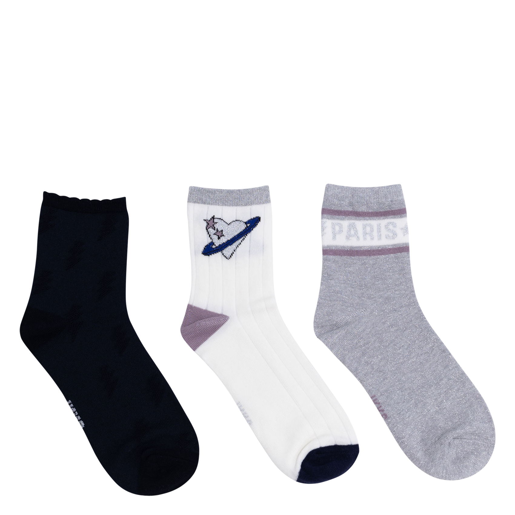 Lot de chaussettes en coton mélangé | Bleu
