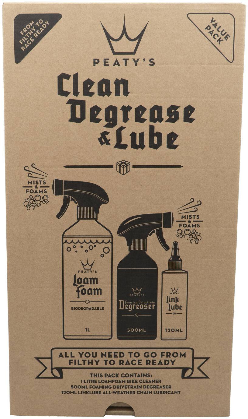 Peaty's Clean Degrease Lube Starter Pack