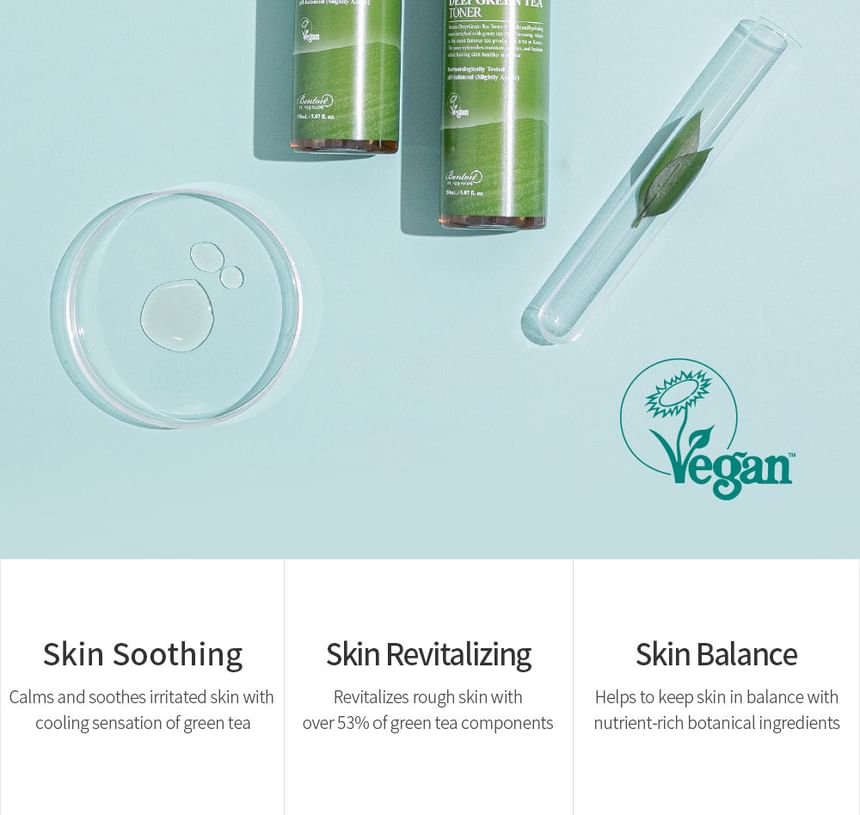 Benton - Diepgroene thee-toner