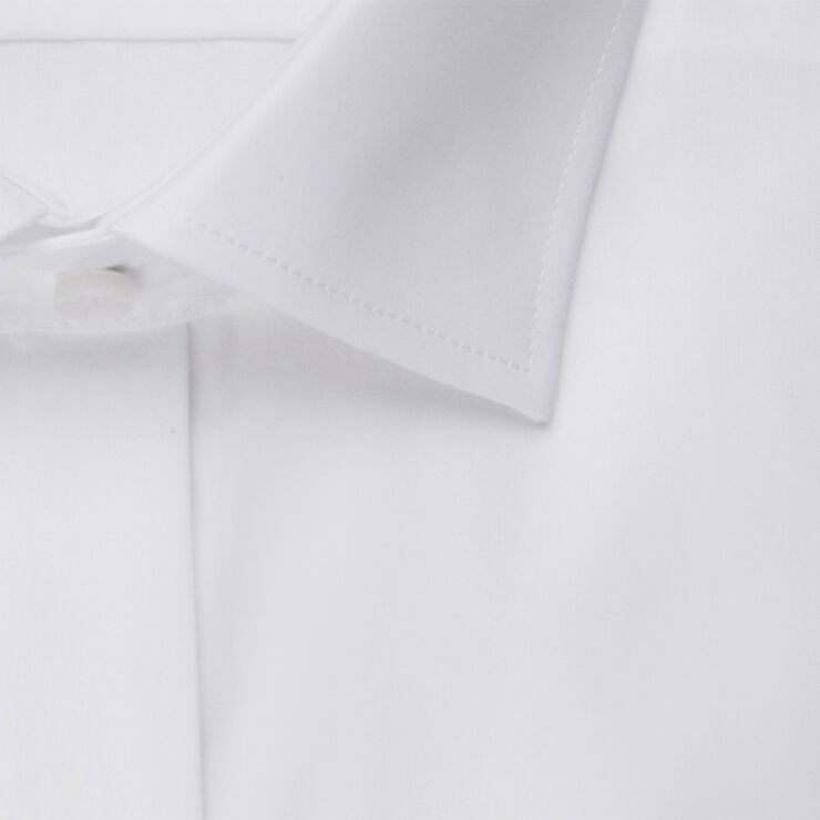 Seidensticker Gala Shirt Slim Long sleeve Kent-Collar Uni White