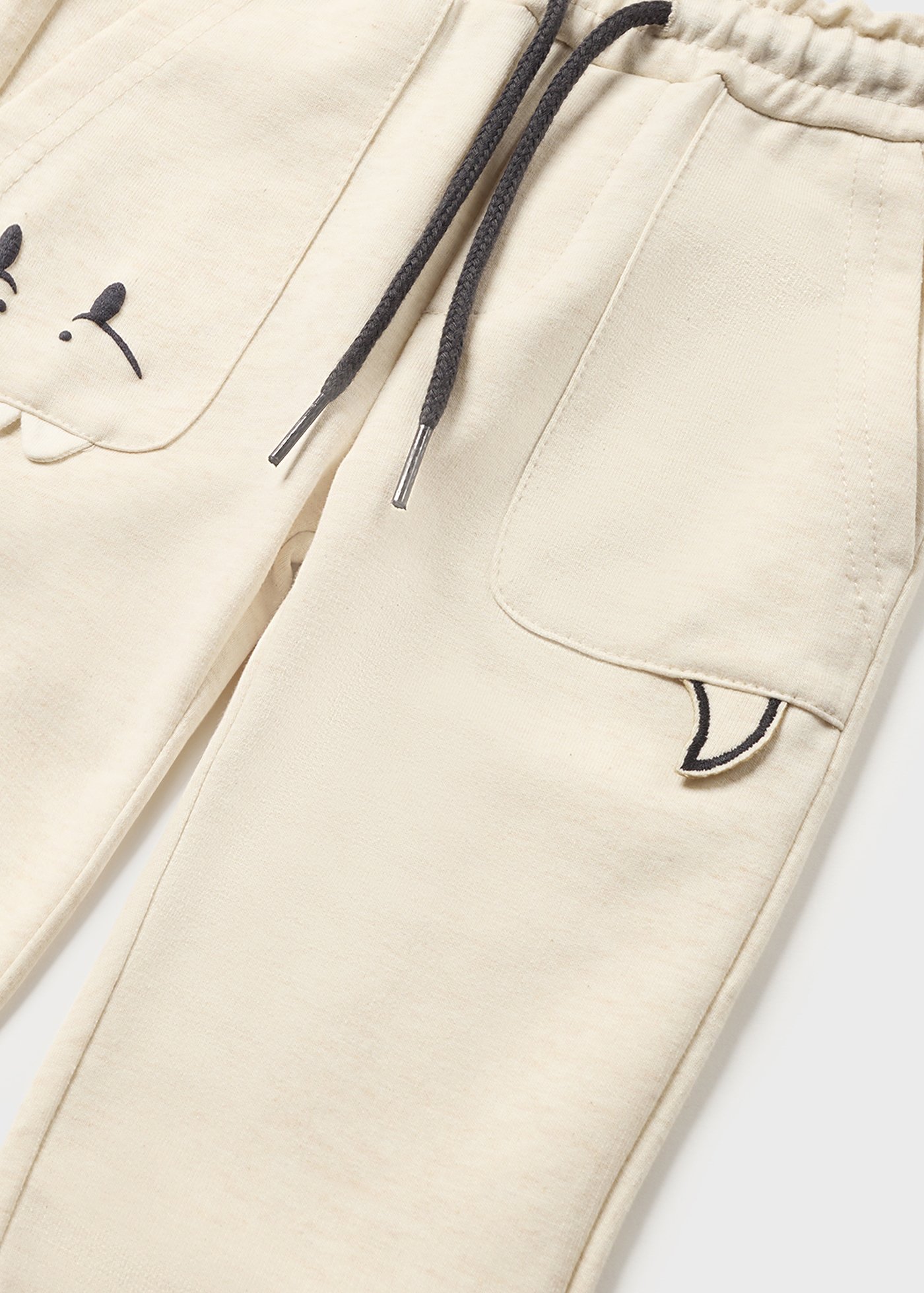 Calça de fato de treino para bebé com padrão estampado