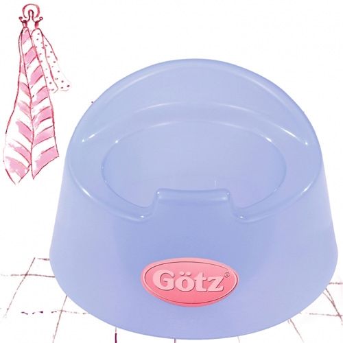 Götz poppenpotje blauw - s