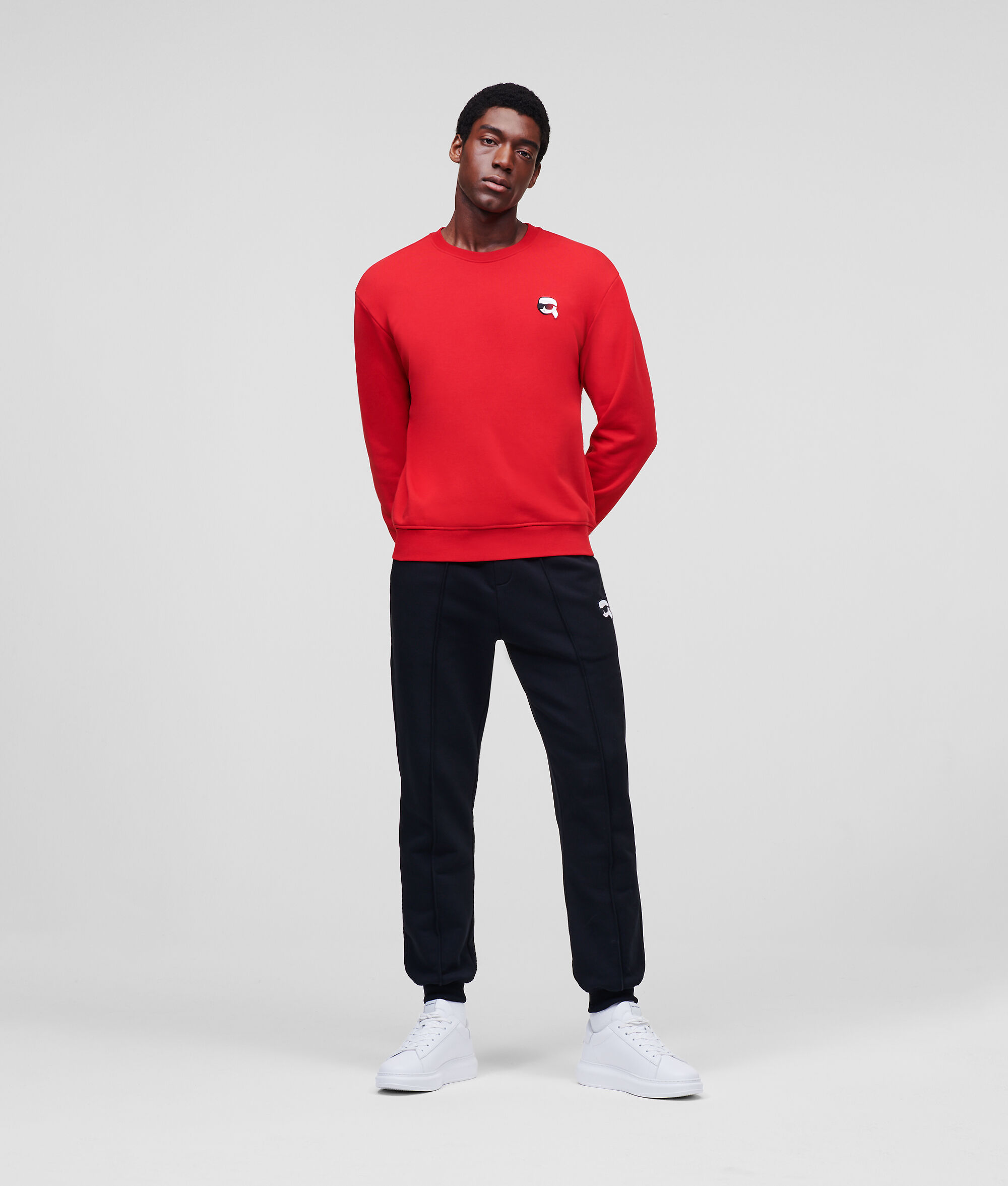 SWEAT-SHIRT AVEC EMPIÈCEMENT KARL IKONIK