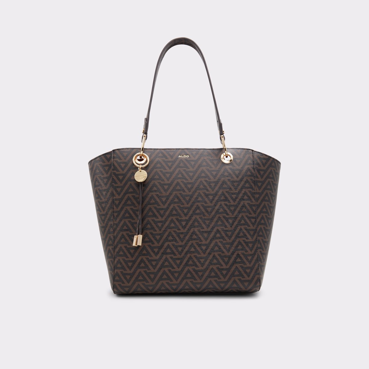 Marcelinee Brown Overflow Women Tote Bags