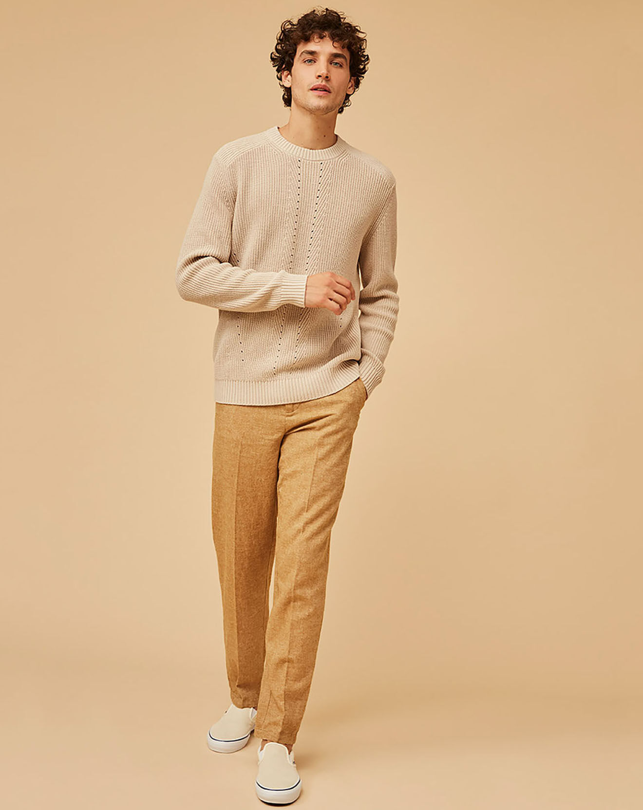 Harris Wilson Pull Maati beige