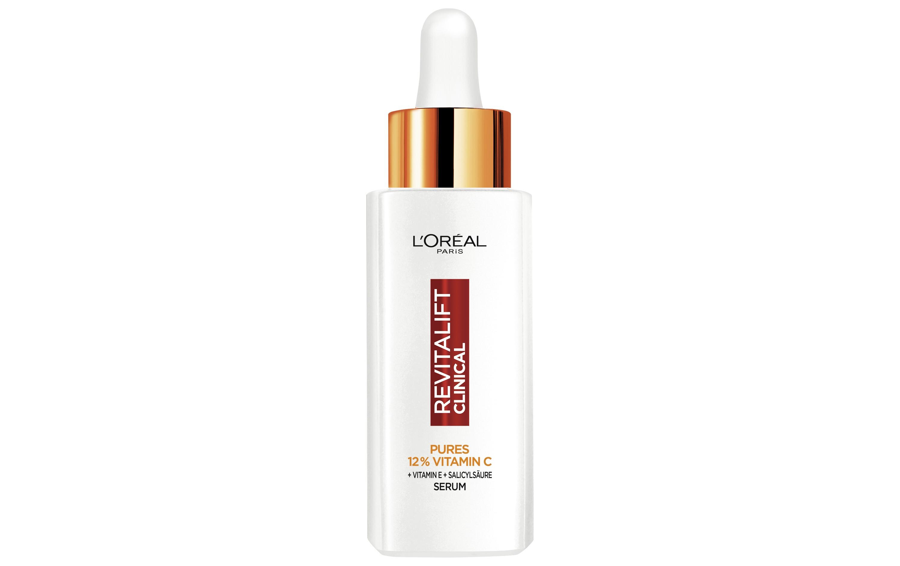Revitalift Clinical Pures 12% Vitamin C Serum 30 mlGesichtsserum gegen Anzeichen der Hautalterung, vergrösserte Poren und Fältchen