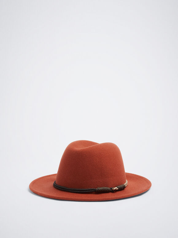 Gorro de lã - Laranja