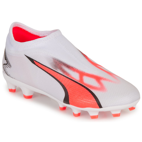 Puma - ULTRA MATCH LL FG/AG Jr - Blanc / Rouge