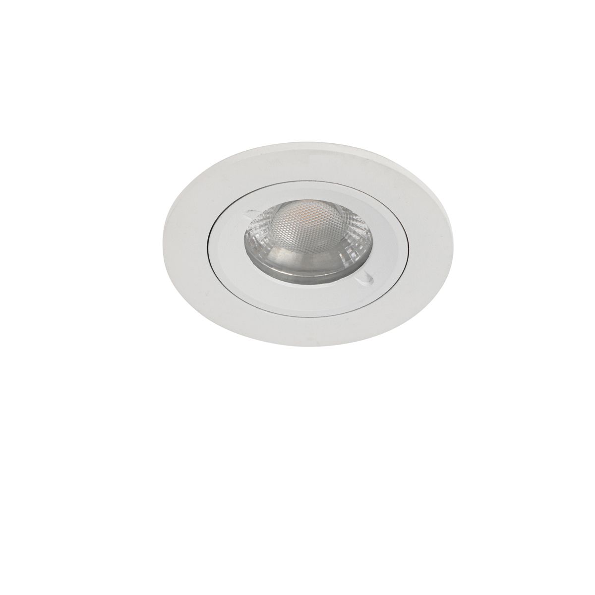 Moderne inbouwspot wit rond IP44 - Xena Round