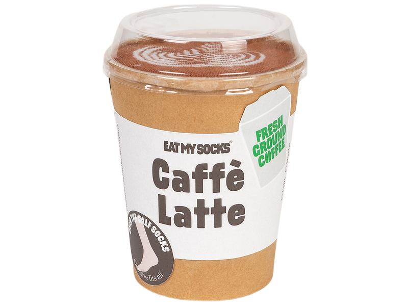 EatMySocks Socken Caffè Latte 1 Paar, One Size Unisex Socken
