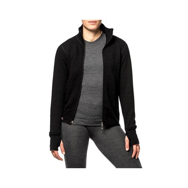 Woolpower Full Zip Jacket 400Jacket Black