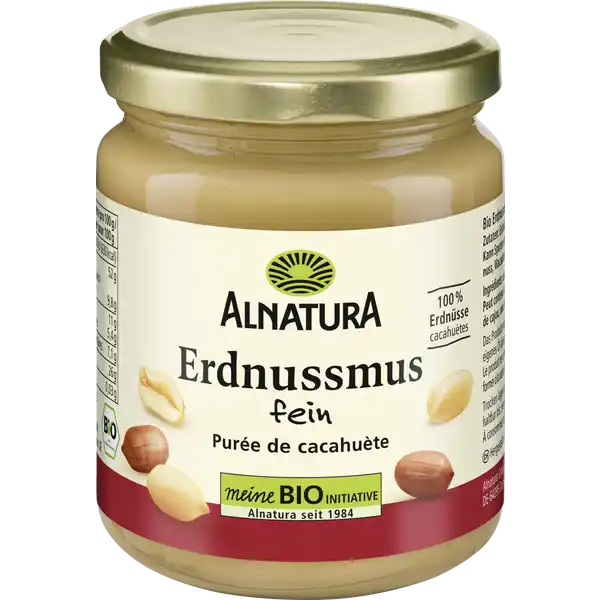 Bio Erdnussmus fein