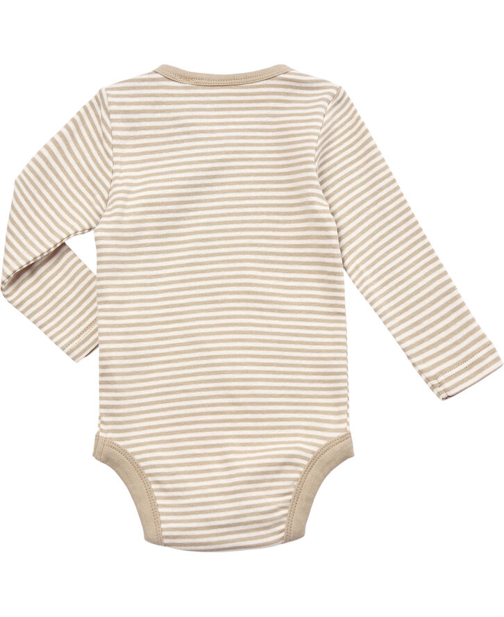 Magasin du Nord Collection Petit baby body - Organic Nomad  / star white  stripe