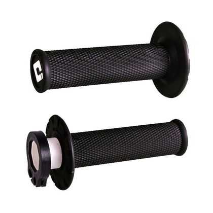 Poignées de guidon Odi MX V2 Lock-On sans gaufrage Universel - Noir