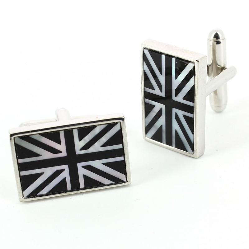 Boutons de manchette, Union Jack