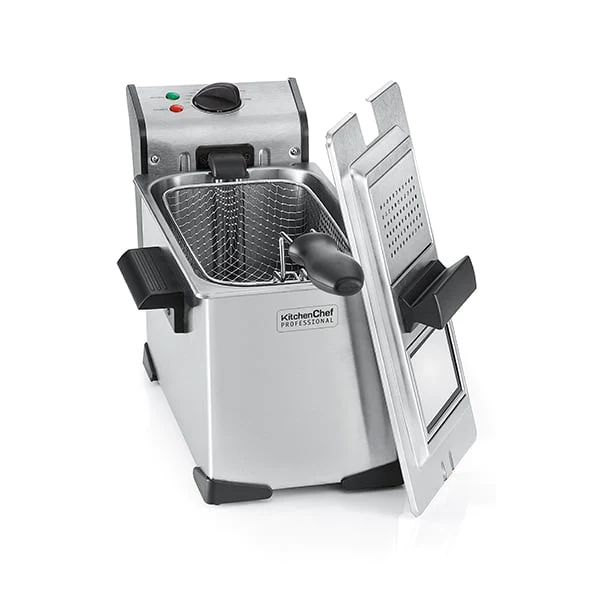 Friteuse inox 3,5 L 2000 W KCPFR35X Kitchen Chef Professional