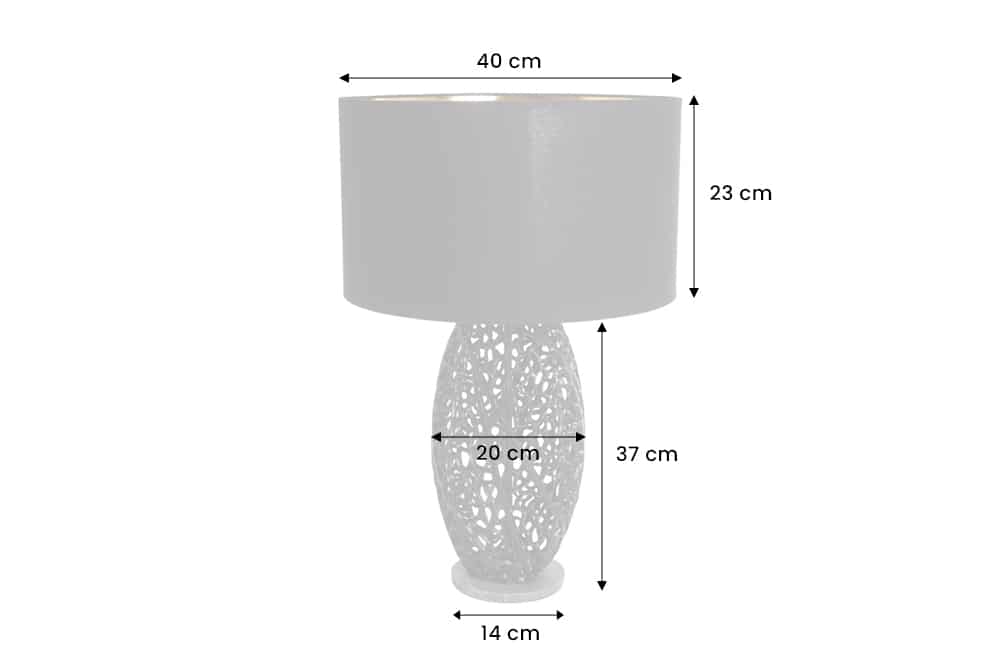 Design Tischlampe ABSTRACT LEAF schwarz Metall Marmorfuß handmade