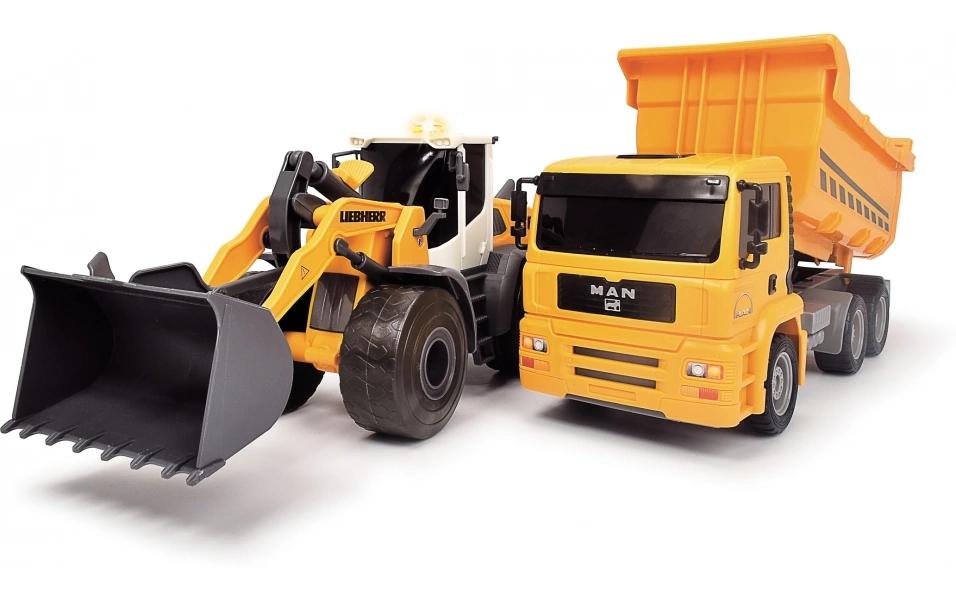 Baustellenfahrzeug Construction Twin PackConstruction Set
