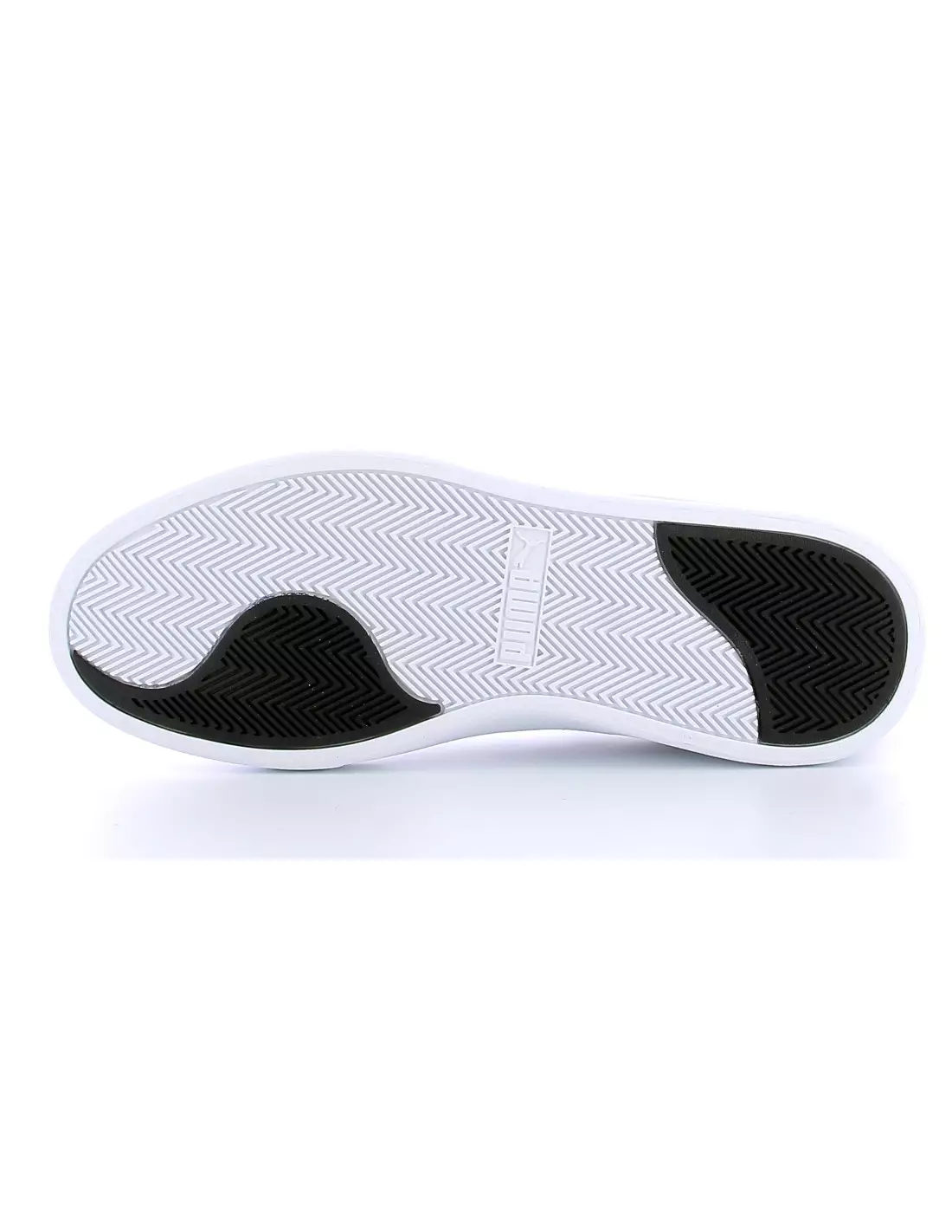PUMA SHUFFLE - Baskets WHT/PEAC
