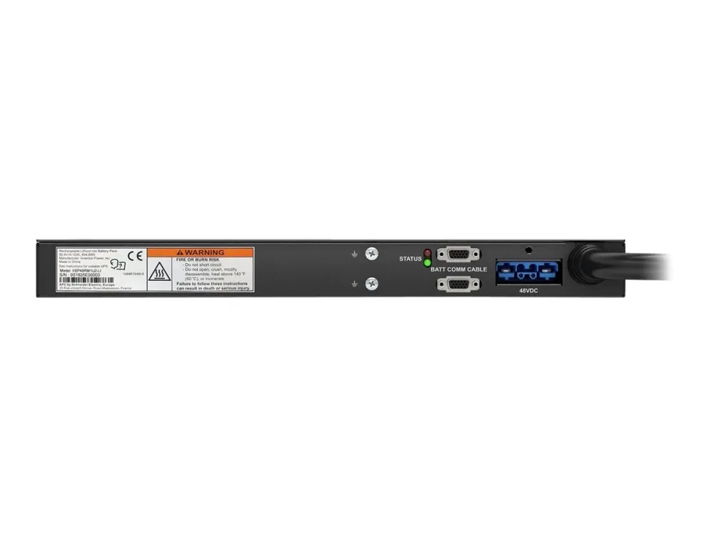 APC - Batterihus (rackversion) - Litiumion - 600 Wh - 1U - for Smart-UPS SRT 1000VA