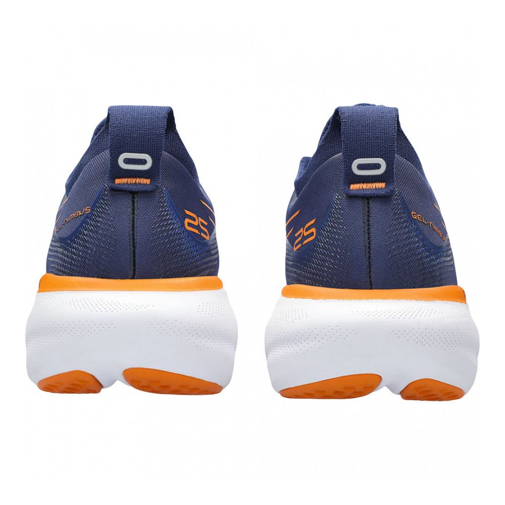 Asics GEL-NIMBUS 25 - Chaussures running Homme deep ocean/bright orange
