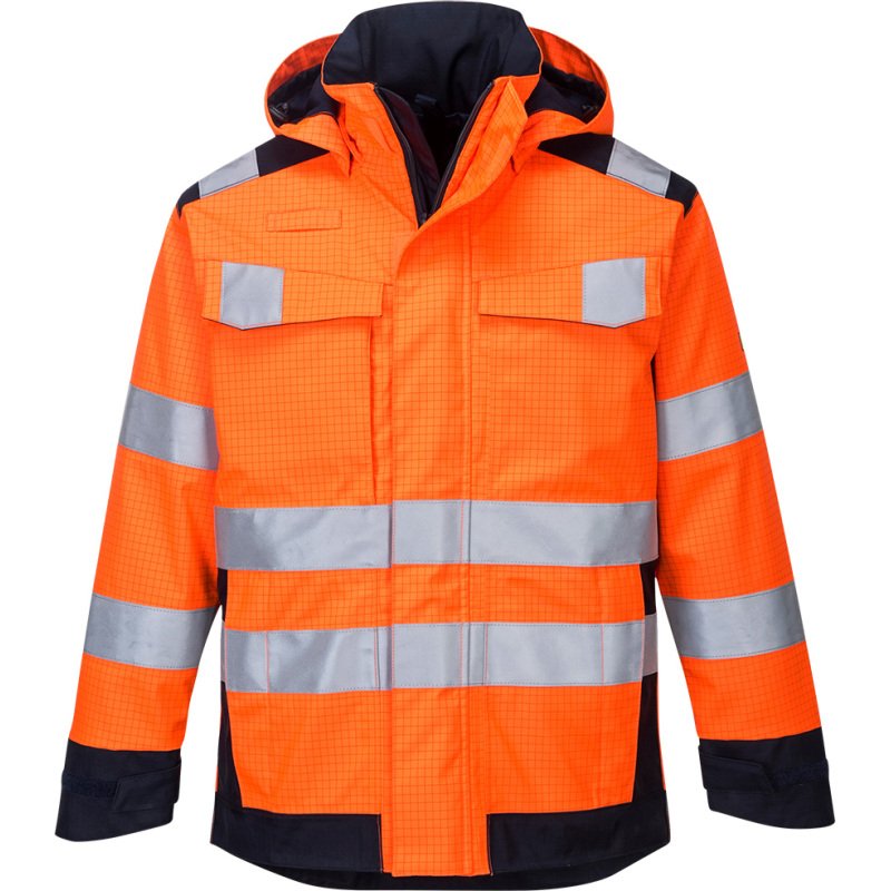 Portwest MV70 Parka pluie Modaflame HV