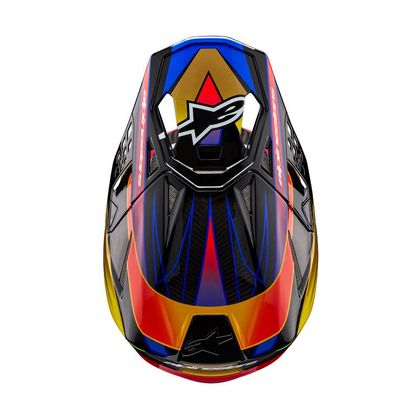 Casque cross Alpinestars SUPERTECH S-M10 - ERA 2023 - Jaune / Rouge